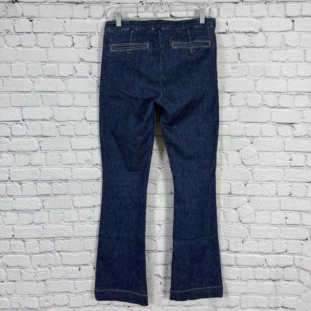 Frame Denim Dark Blue Flare Jeans - Picture 9 of 16